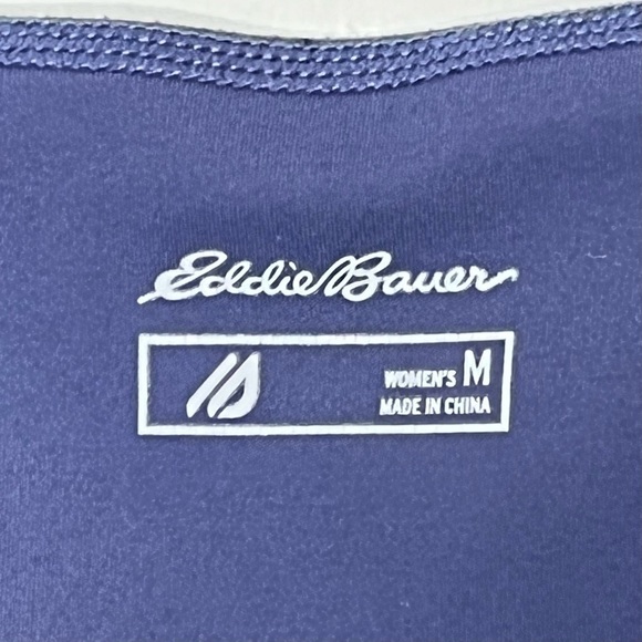 EDDIE Bauer Cropped Leggings Summer 2021 Athleisure Yoga Blue - Picture 5 of 11